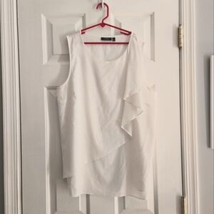 Apt. 9 Large Ivory Sleeveless Top